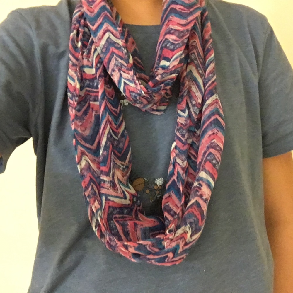 Multicolored Infinity Scarf
